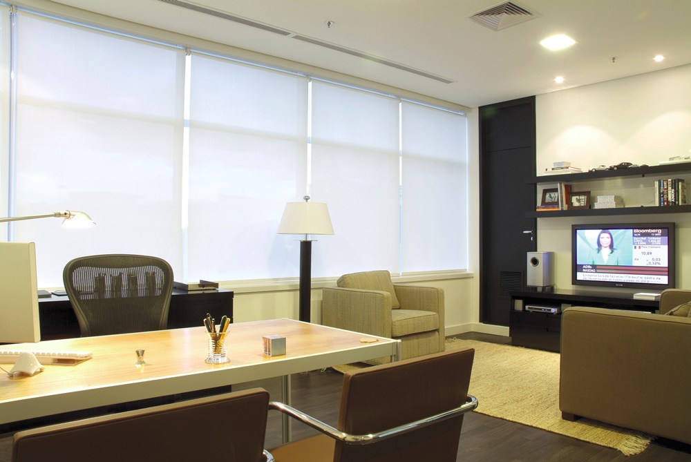 Cortina Rolô Tela Solar