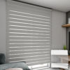 Persiana Rolô Double Vision Semi Blackout XL Branco