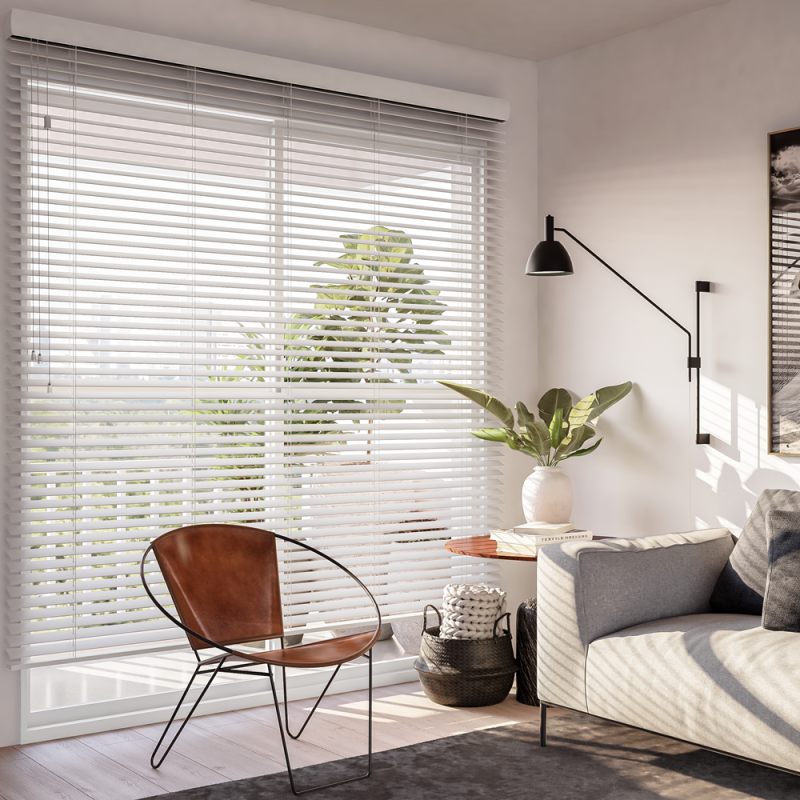 persianas de madeira decoração